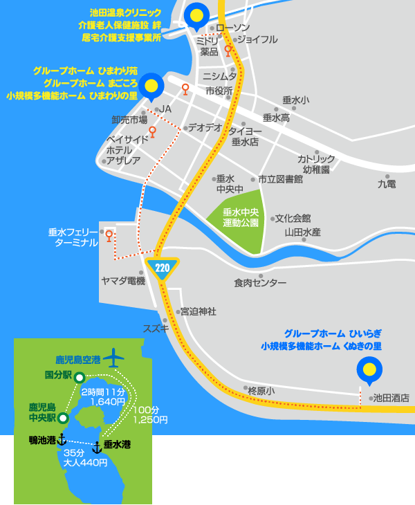 浩愛会グループ地図