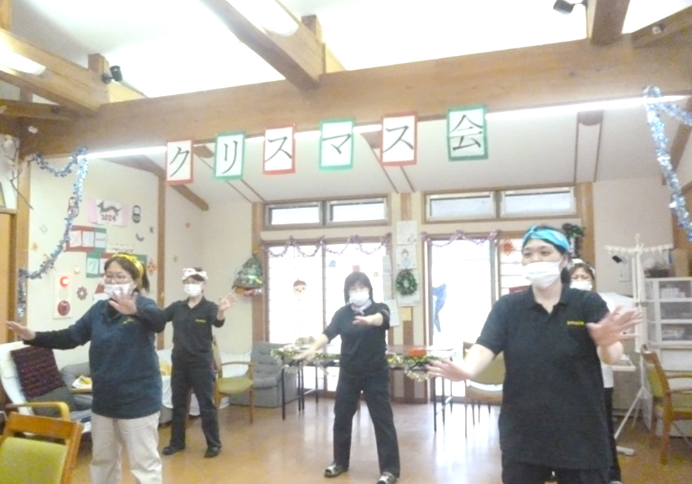 グループホーム　まごころ　クリスマス会